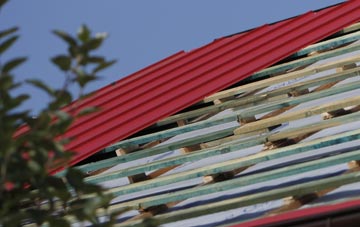 Matlock Bank corrugated roofing costs